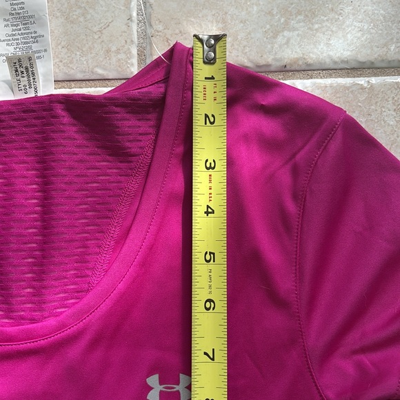 Under Armour Purple heat gear top - Picture 12 of 13